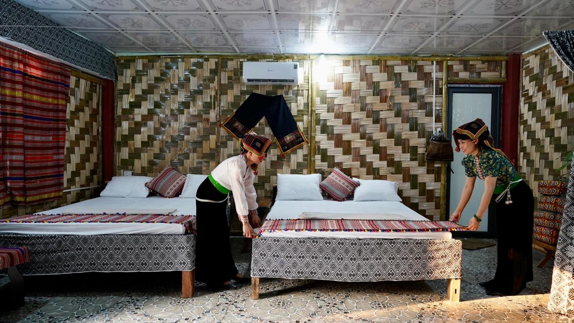 Minh Ngoc Homestay Dien Bien Phu Ban Him Lom Exterior photo